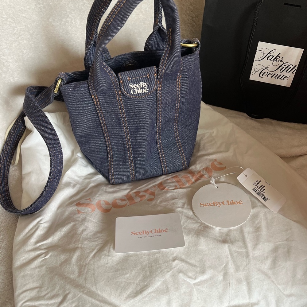 Chloe Denim Purse